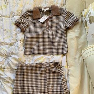 Pink Rose two piece set